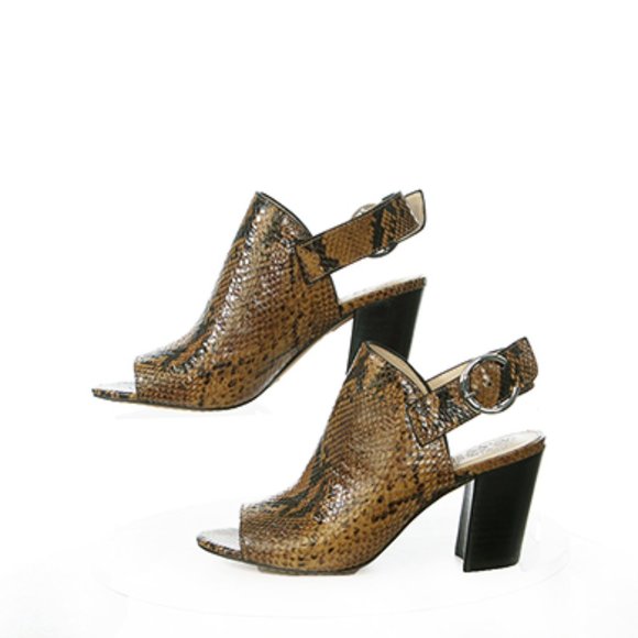 Vince Camuto Shoes - Vince Camuto Krestella Leather Snake Print SZ7 NWT